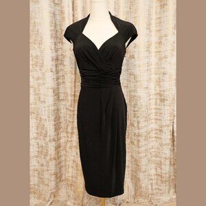 Anne Klein Little Black Cocktail Dress Size 6